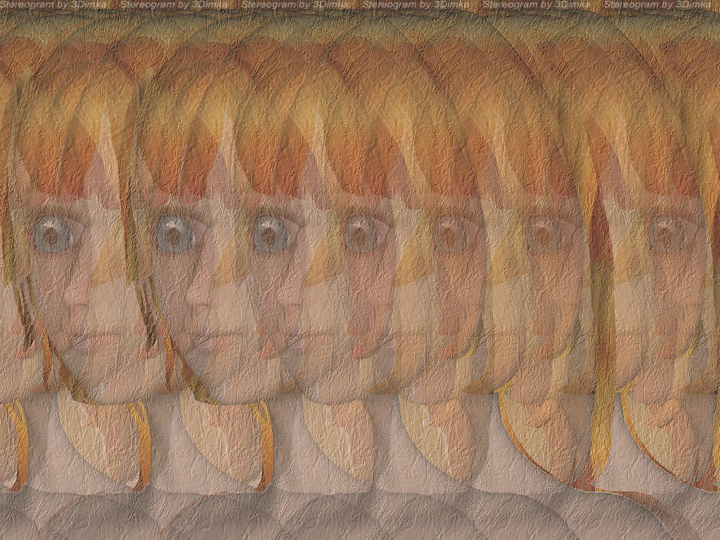 Stereogram by 3Dimka: Aiko Portrait. Tags: girl, portrait,face, hidden 3D picture (SIRDS)