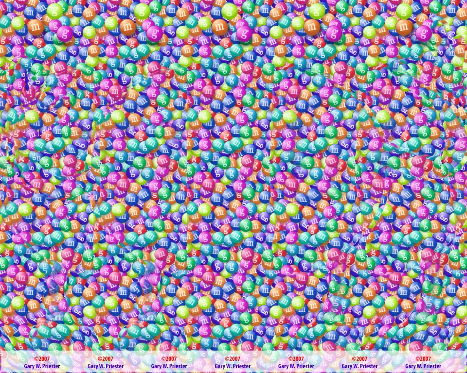 Stereogram by Gary W. Priester: Candy Man. Tags: , hidden 3D picture (SIRDS)