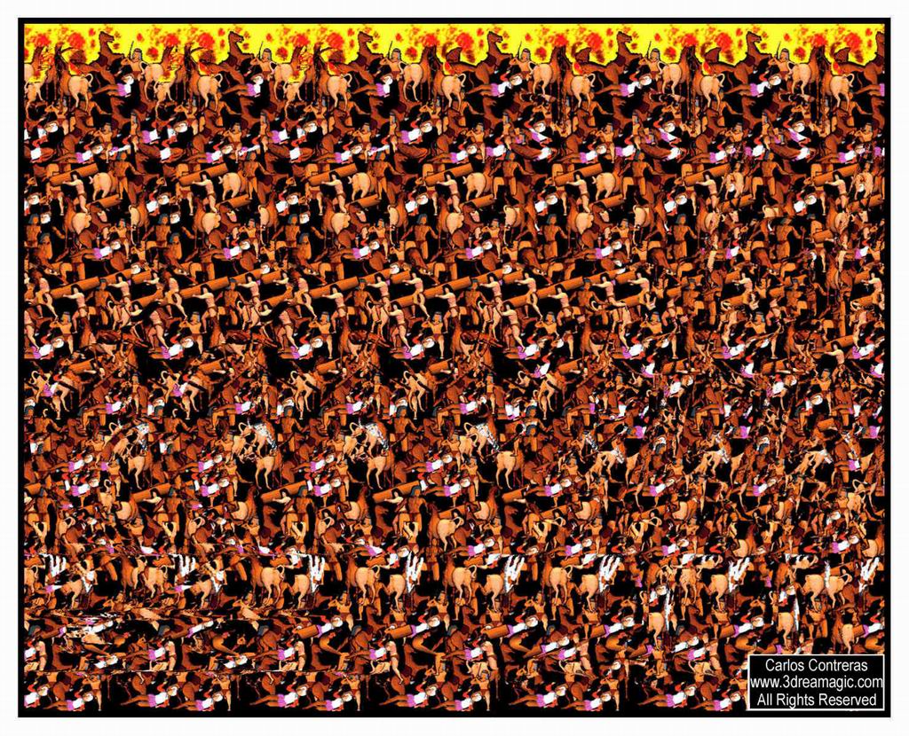 Stereogram by Carlos Contreras: Muerte. Tags: , hidden 3D picture (SIRDS)