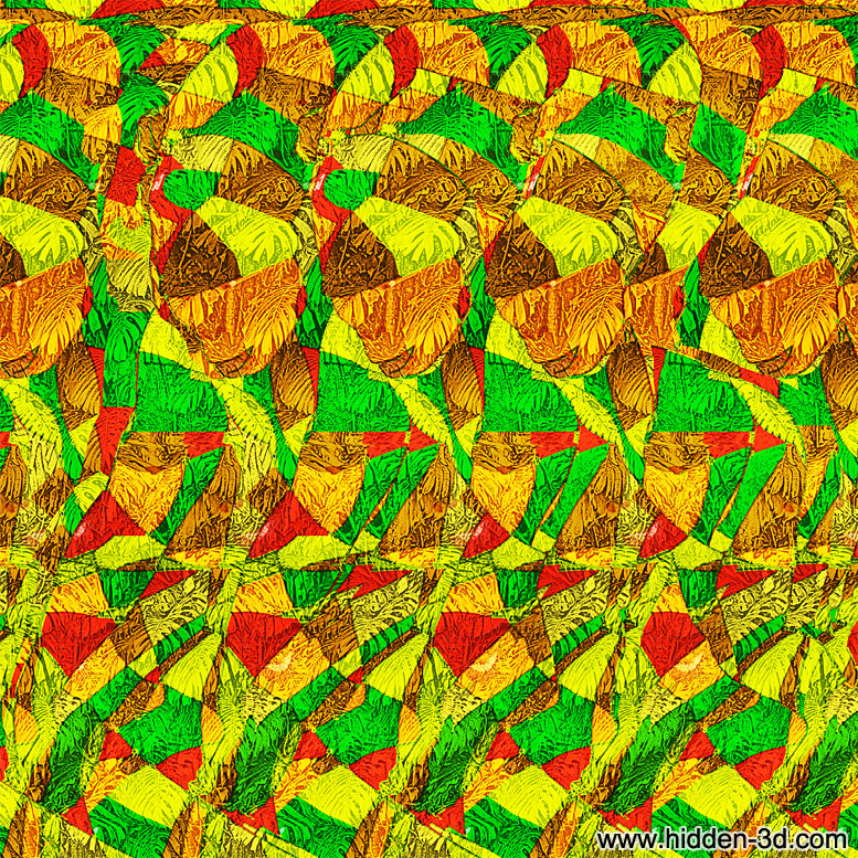 Stereogram by 3Dimka: Why the gorilla is puzzled. Tags: puzzle gorilla animal banana zazzle, hidden 3D picture (SIRDS)