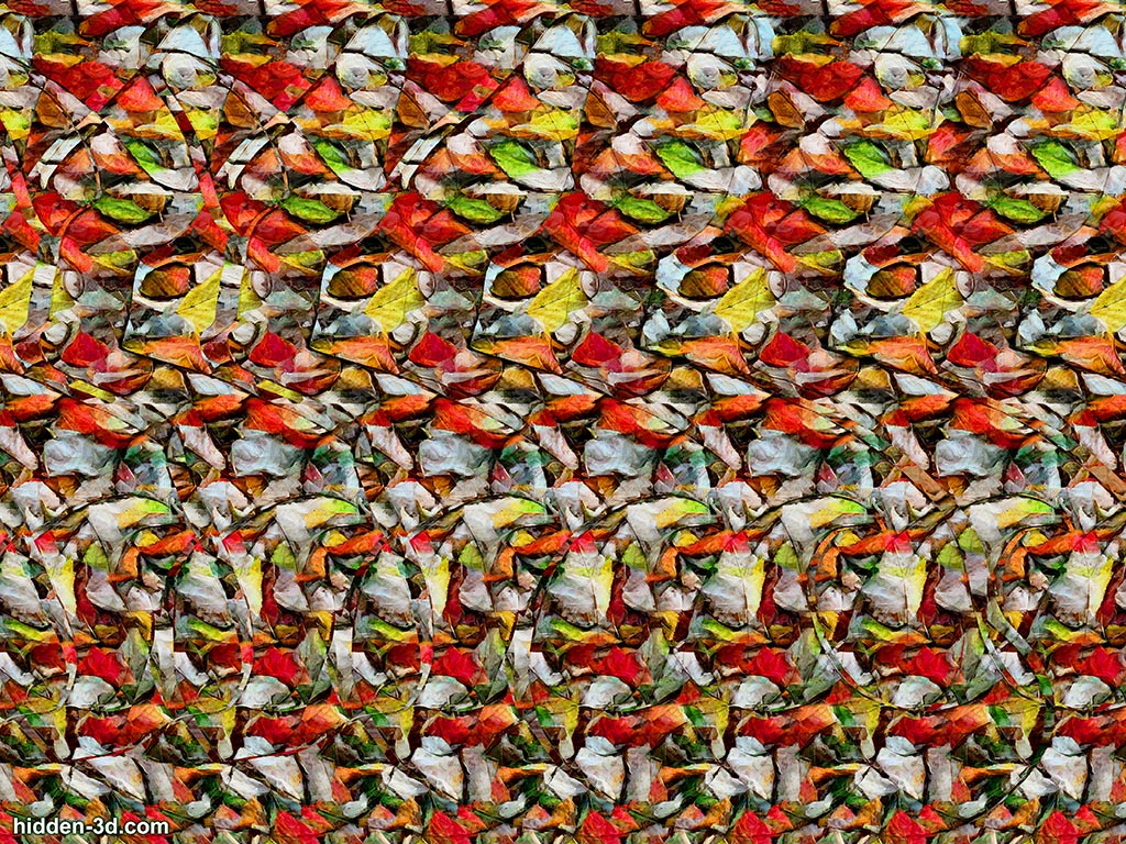 Stereogram by 3Dimka: Good listener. Tags: phoenix fox big ears ground hole tail, hidden 3D picture (SIRDS)