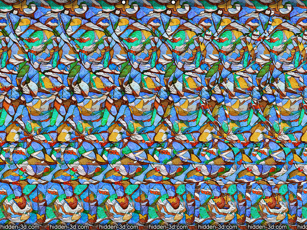 Stereogram by 3Dimka: Forbidden Knowledge. Tags: Fairy book ring sitting wings butterfly reading girl elf, hidden 3D picture (SIRDS)
