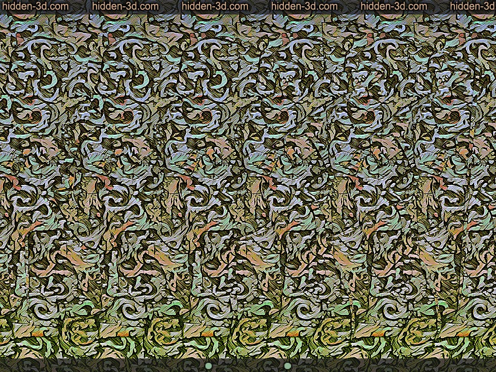 Stereogram by 3Dimka: Corroded Sound. Tags: goblin playing electric rock guitar stage speakers concert music metal, hidden 3D picture (SIRDS)